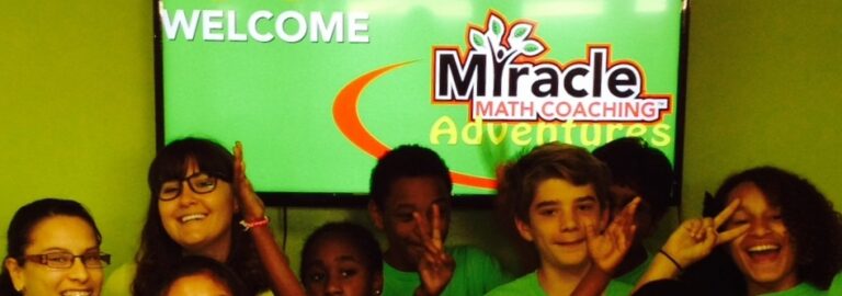 Miracle Math “Summer Adventure” Campers are Having a Ball