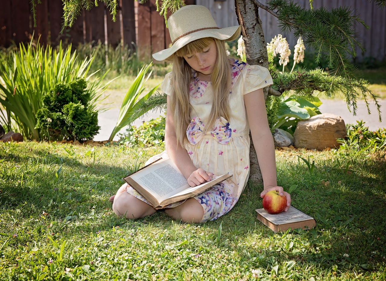 summer activities for kids reading a book